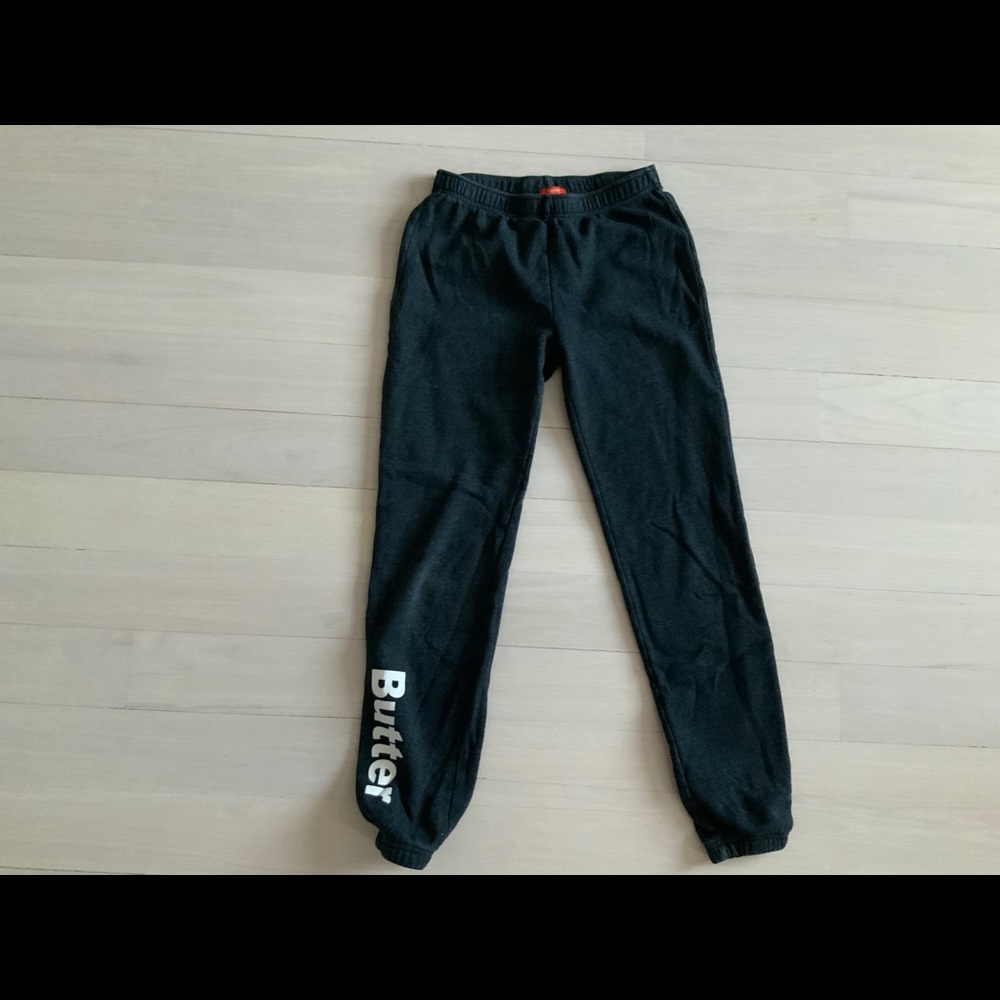 Dark Grey Butter Sweatpants